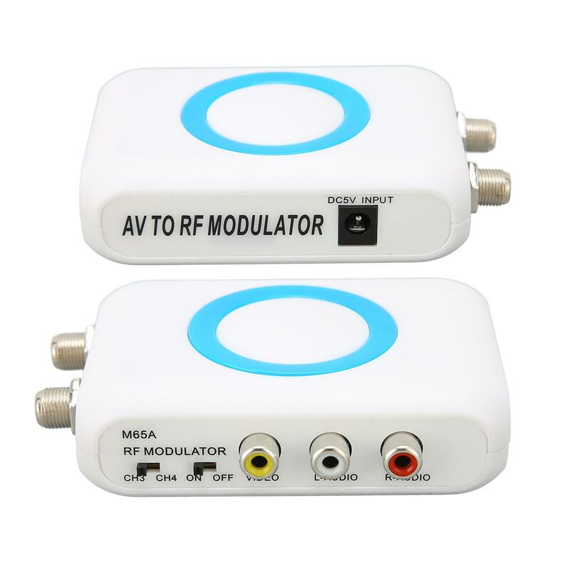 Convertidor demodulador HD VHF, salida AV, modulador RF para sistema CATV
