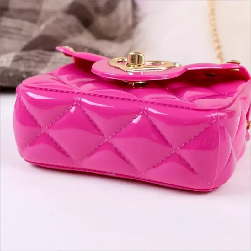 Новый Кошелек для девочек, прозрачная сумка-мессенджер из ПВХ, модная сумка для девочек, детская сумка