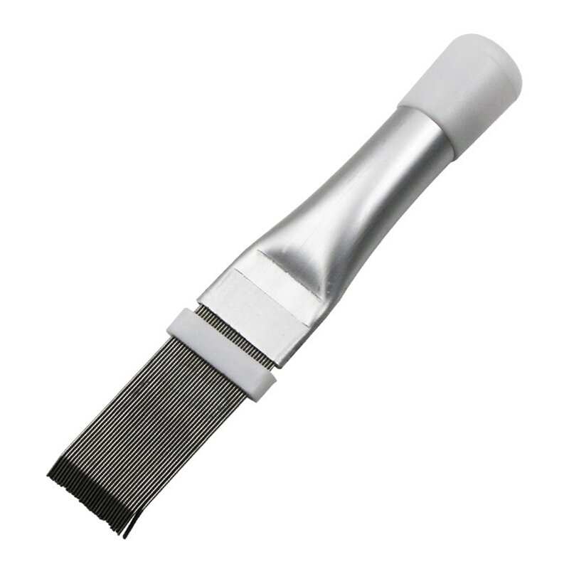 C63E-peine de aleta de aire acondicionado de acero inoxidable, condensador, alisador de aleta de radiador, herramienta de reparación, aire acondicionado de Metal