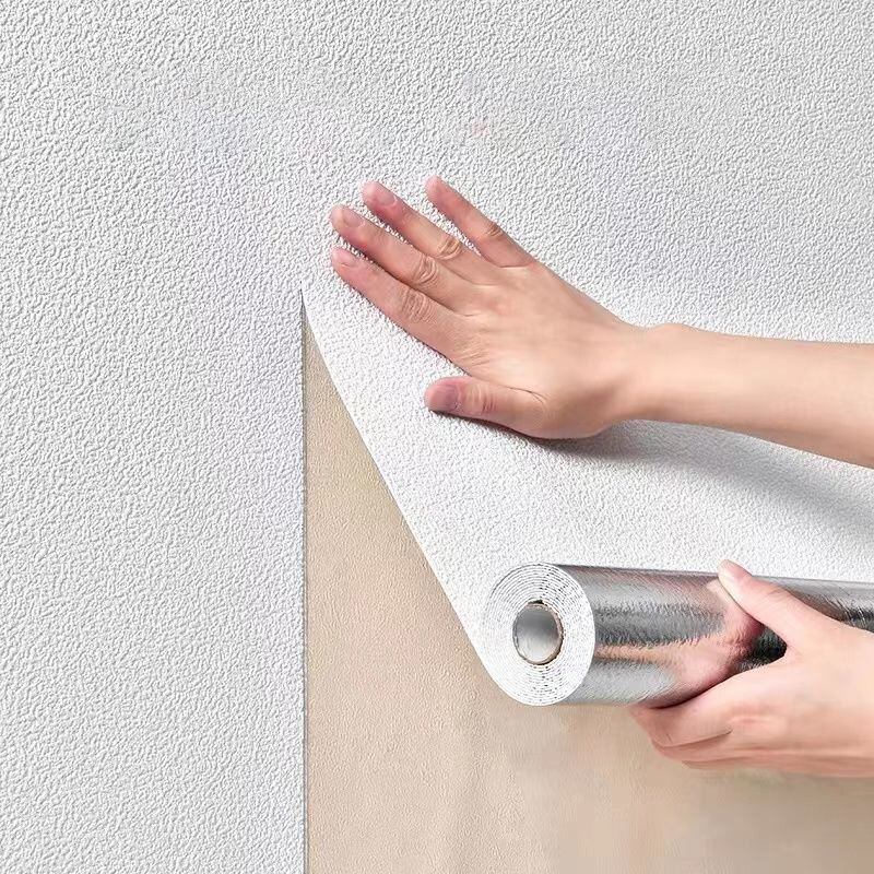 방수 두꺼운 3D 벽지 자기 접착 벽 스티커, 거실 주방 캐비닛 가구 장식 홈 개선