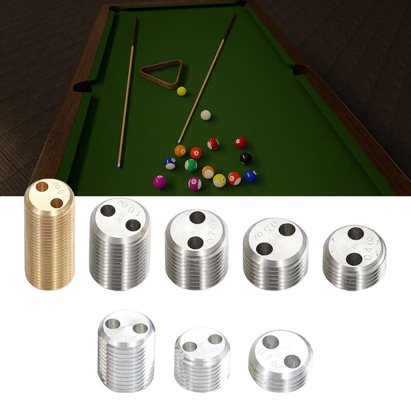 Billiard Pool Cue Weight Bolt Stainless Steel Professional Durable for Better Control Power and Feel Billiard Cue Accessories