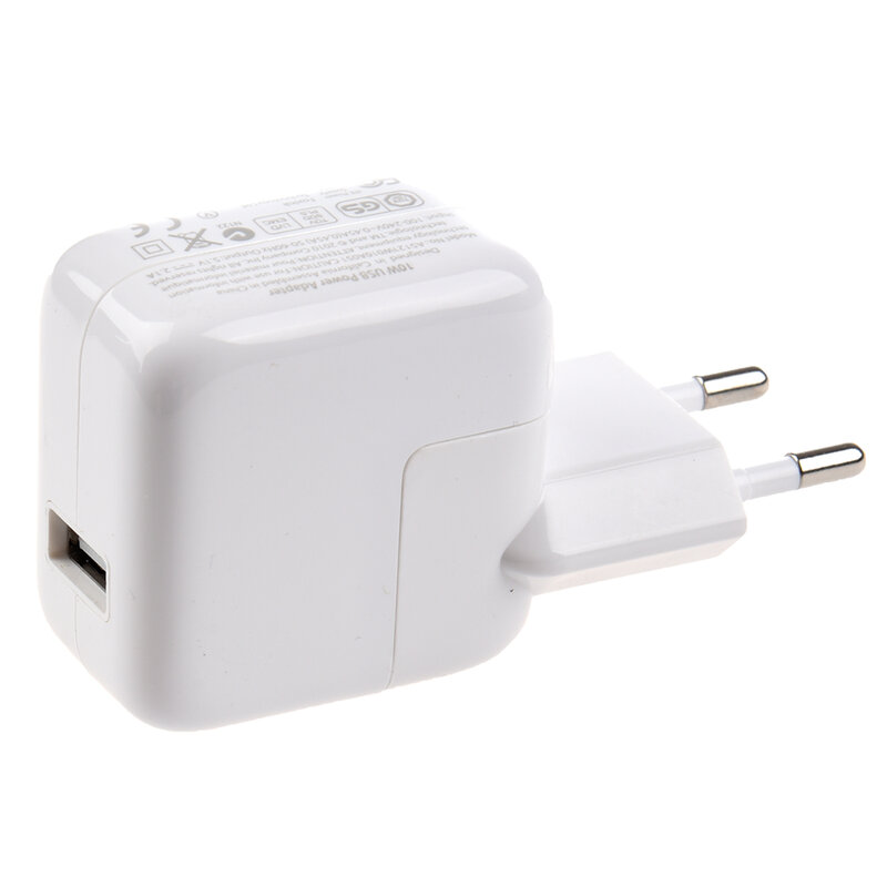 White Charger Adapters European standards for / / / Smartphones 2.4A