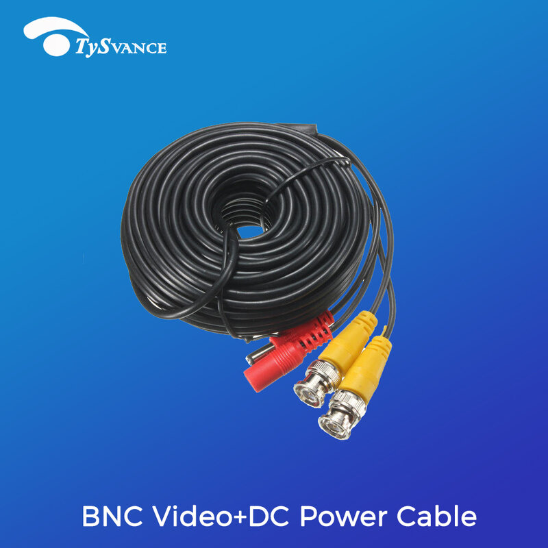CCTV Camera Accessories BNC Video DC Power Supply Adapter Cable  for Analog AHD CVI CCTV Surveillance DVR
