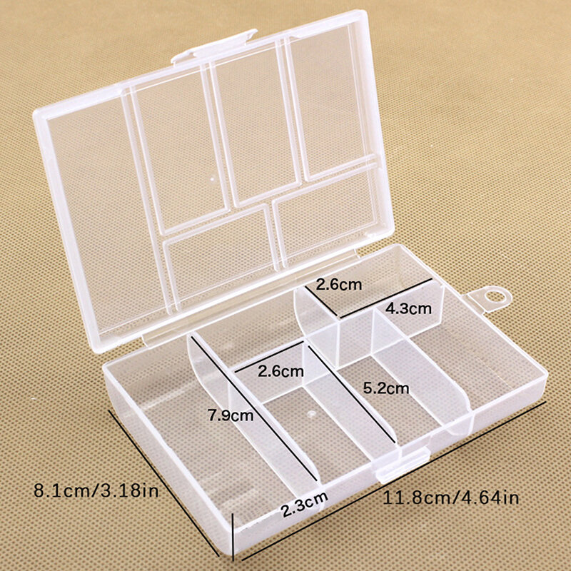 6 Slots Empty Container for Fruit Pick Storage Box for Fruit Pick Box for Fruit Pick Packaging Gift Earring Ring Box For Jewelr