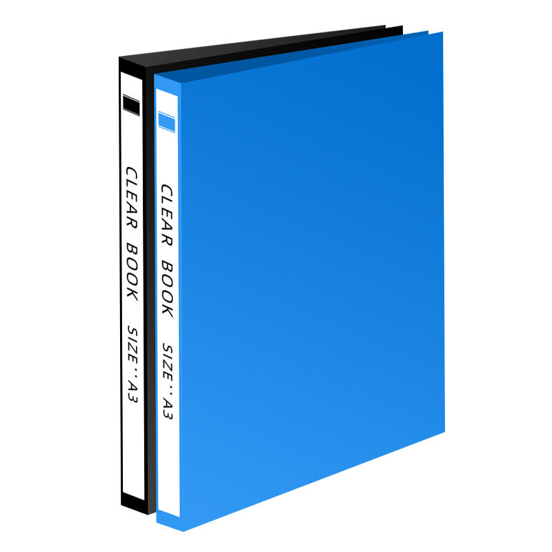 Large A1 Folder 2 open engineering drawing organizer 4K sketch poster favorites A1 thickened binder bag folder  file organizer
