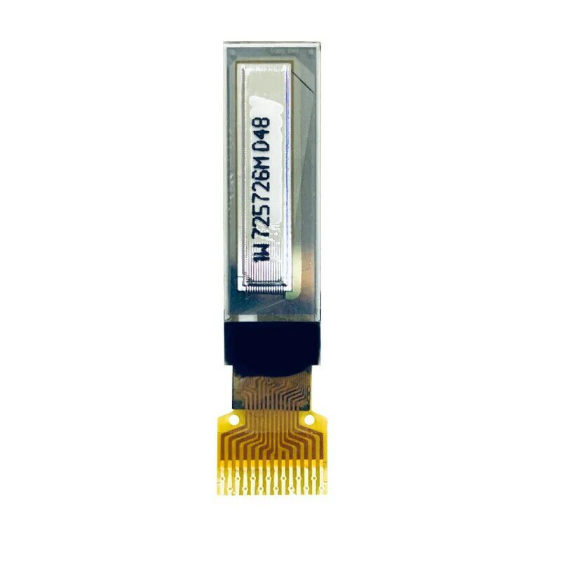Layar OLED 0.69 Inci 96*16 Layar OLED Dot Matriks SSD1306/SSD1315/SSD1312 Layar LCD Sorot Driver 14Pin