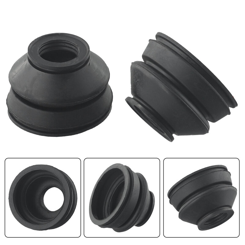 Cover Cap Dust Boot Covers Office Outdoor 2 Pcs Accessories Black Fastening System Parts Replacements High Quality