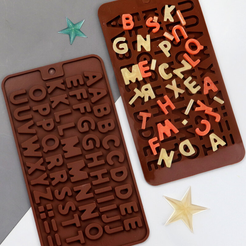 Multiple Styles Chocolate Silicone Mold Silicone Double Sugar Mould DIY Chocolate Chip Die Ouija Board Silicone Pastry Molds