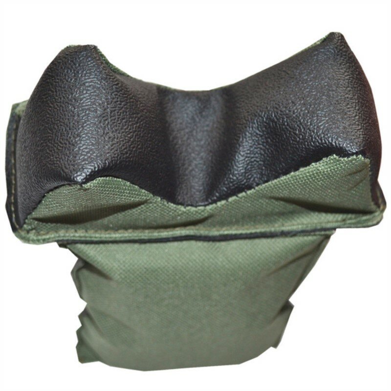 Filled Blind Bag with Durable Construction and Water Resistance for Outdoor Range Shooting and Hunting Green Rifle Support Bags