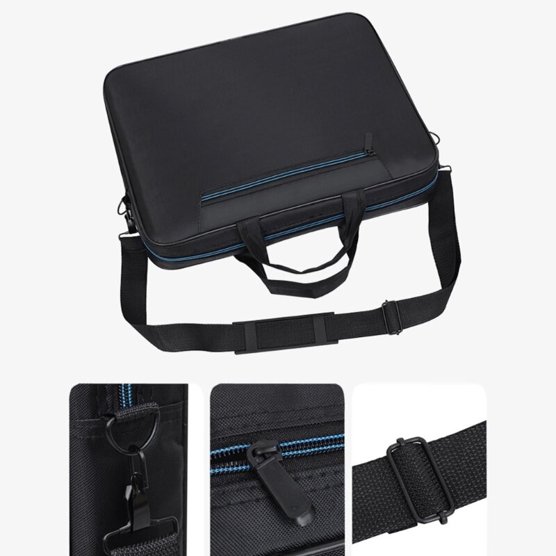 메신저 가방 노트북 가방 핸드백 15.6 인치 노트북 문서 컴퓨터 가방 남성용 비즈니스 휴대용 포트폴리오