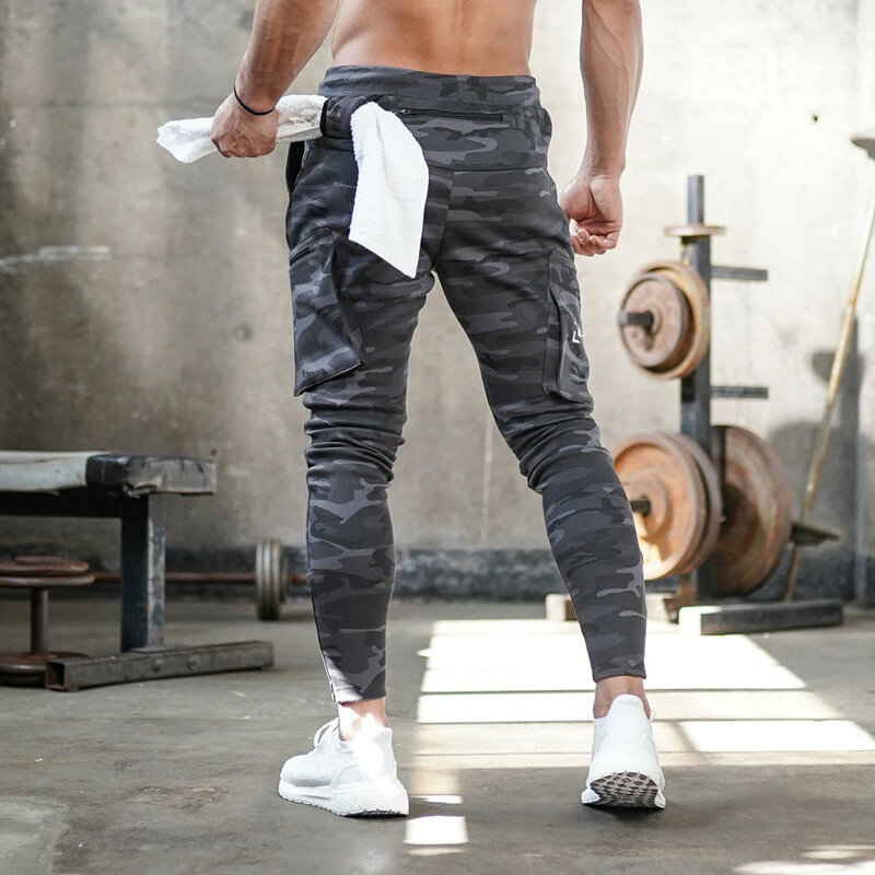 2022 Joggers กางเกงยีนส์ผู้ชาย Sweatpants ผู้ชายกางเกงขายาวสำหรับออกกำลังกายกางเกง Cargo ชาย Streetwear Mens Joggers โรงยิมกีฬา Trackpants
