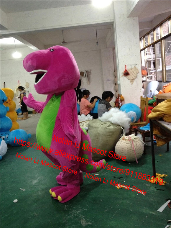Vêtements de mascotte de dinosaure pour adultes, ensemble de dessin animé, masque de fête d'anniversaire, jeu publicitaire, cadeau de Noël, haute qualité, 820