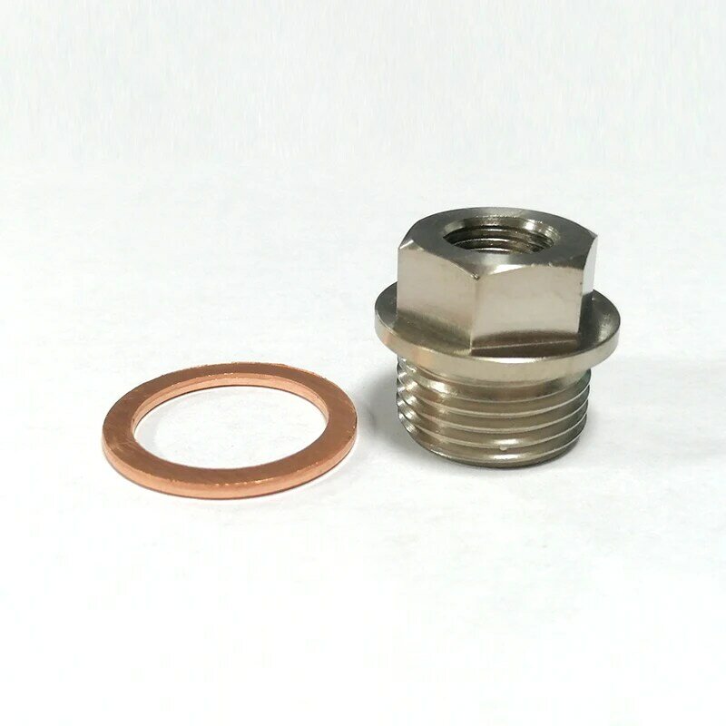 Exhaust Temperature Sensor Adapter M18X1.5 RPM 1/8NPT And 6.47mm Hole