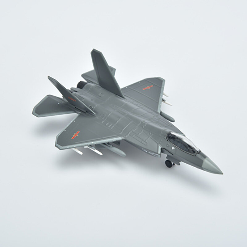 Odlew J-31 zmilitaryzowany myśliwiec bojowy ze stopu i plastiku Model 1:144 w skali symulacji kolekcji zabawek