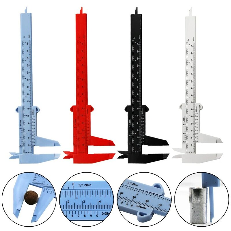 High Quality Durable Measuring Tool Vernier Calipers Calipers Plastic Double Exhibition Gift Height Jewelry Measurement