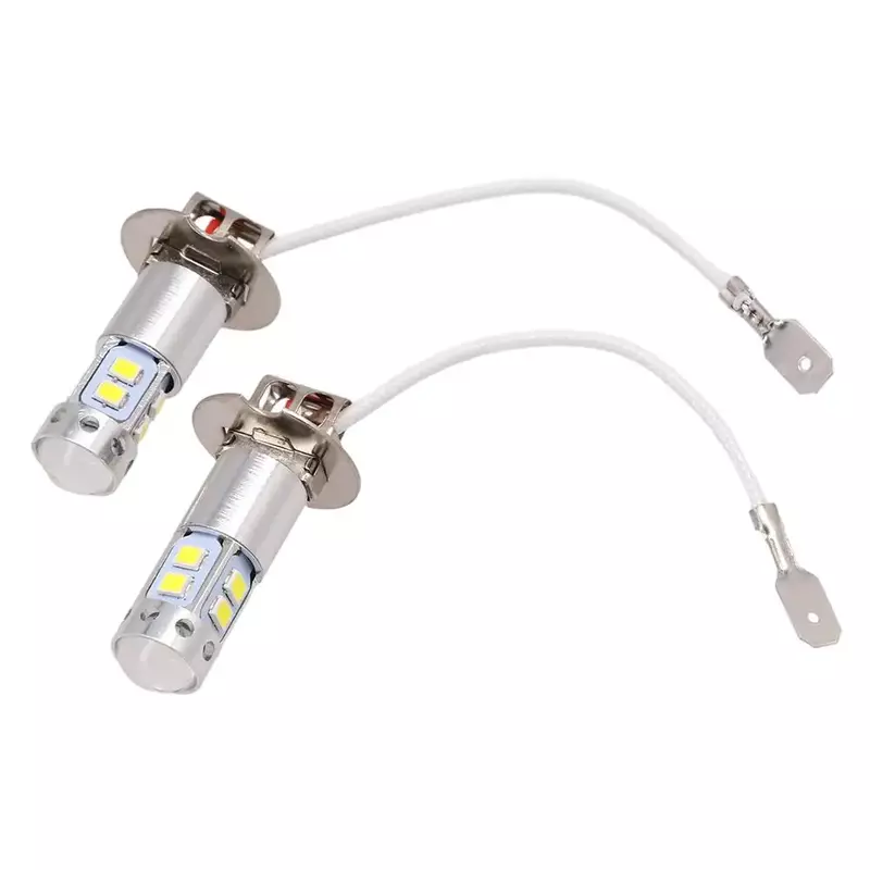 2 stücke h3 LED-Lampe Auto Licht hohe Qualität DC 12V /24V Tagfahrlicht Fernlicht 3000k gelb Universal