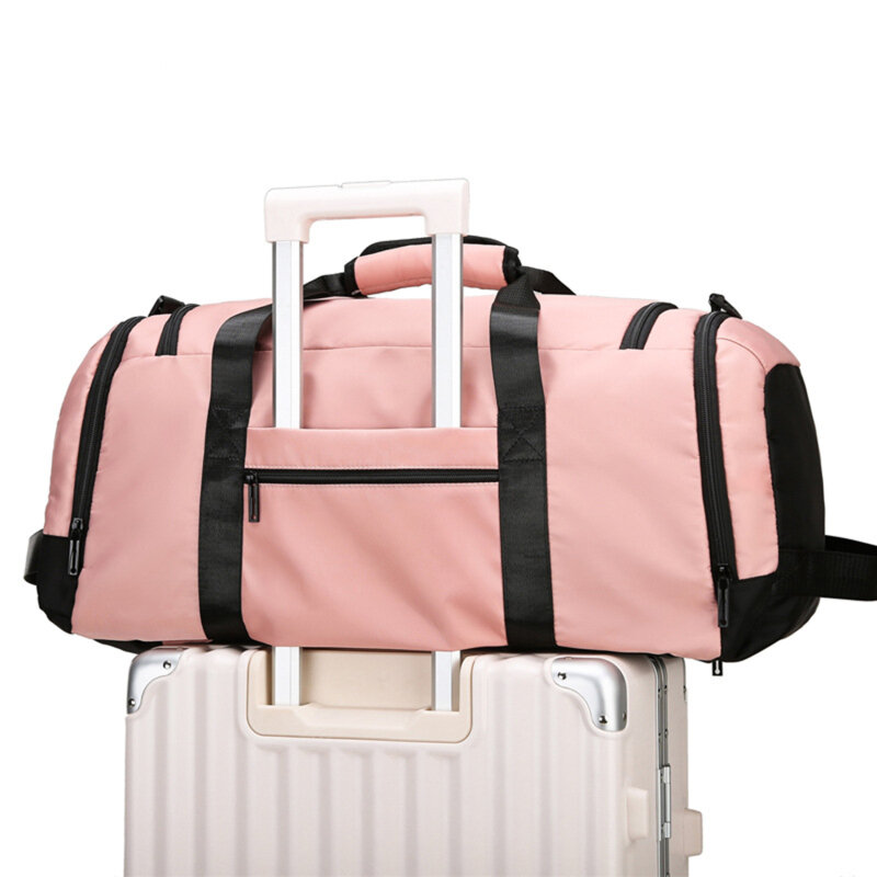 Grand sac à dos DulBackpack pour hommes et femmes, sac à main de voyage, bagage de fitness, sac de sport de sport initié, entraînement de camping, valises