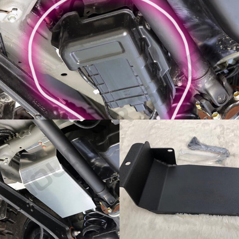 Samochód kanister Skid płyty 4mm Auto kanister płyta ochronna dla Suzuki Jimny Serria JB64 JB74 2019 2020 2021 2022 2023 Gen 4