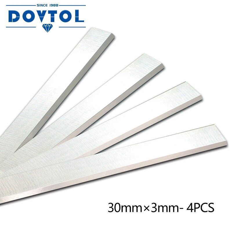 200mm Industrial Planer and Jointer Blades Knives Replacement for all 200mm Thickness Planer 200x30x3mm 4pcs
