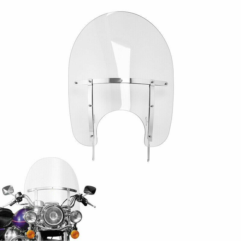 Motorcycle Detachable Windshield Windscreen Bracket Kits For Harley Touring Road King Classic FLHR FLHRCI 1994-2022 2021 2019