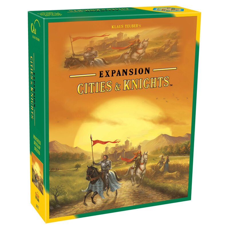 CA Board Game  Cities & Knights tan 3-4 Player EXTENSION