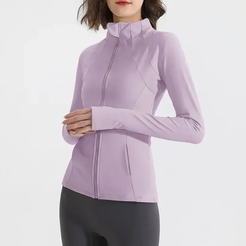 Женская зимняя кашемировая одежда для йоги, кардиган, ветрозащитное спортивное пальто, быстросохнущее дышащее пальто для бега и фитнеса