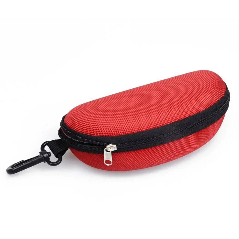 Carry Bag para óculos de leitura, Hard Zipper Box, Travel Pack, Bolsa, 11 cores, Novo