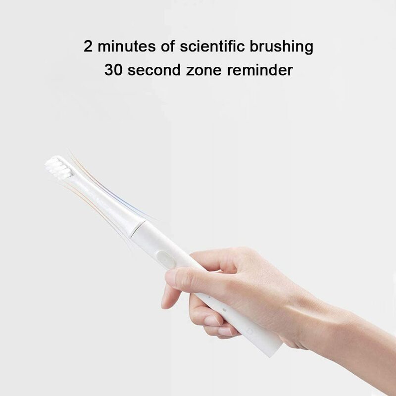 XIAOMI Mijia T100 Sonic Electric Toothbrush Mi Smart Tooth Brush Colorful USB Rechargeable IPX7 Waterproof For Toothbrushes head