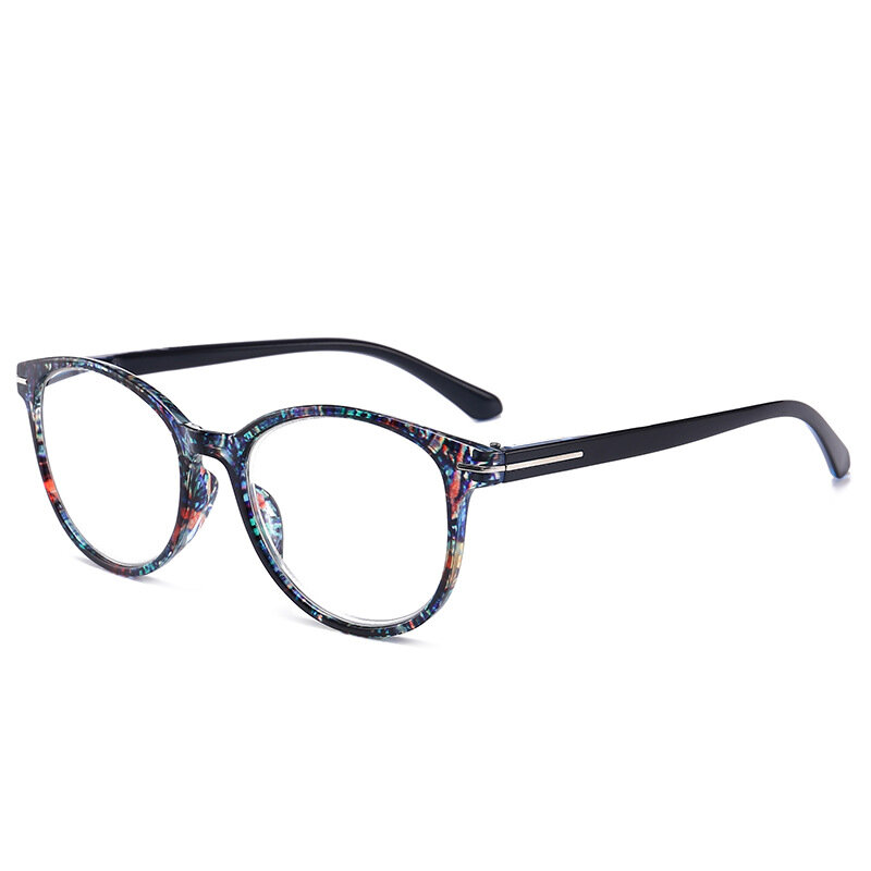 Gafas de lectura redondas Retro Para hombre y mujer, lentes de aumento de alta definición, novedad