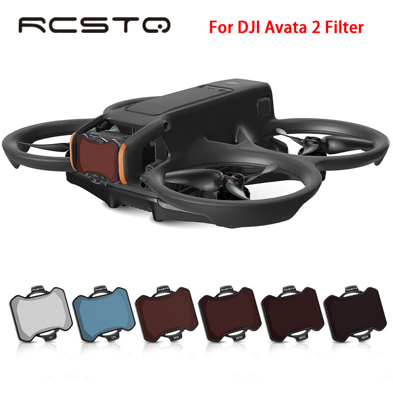 RCSTQ-Juego de filtros para Drones DJI Avata 2 ND, accesorios de cámara para Drones, CPL, UV, ND8, ND16, ND32, ND64