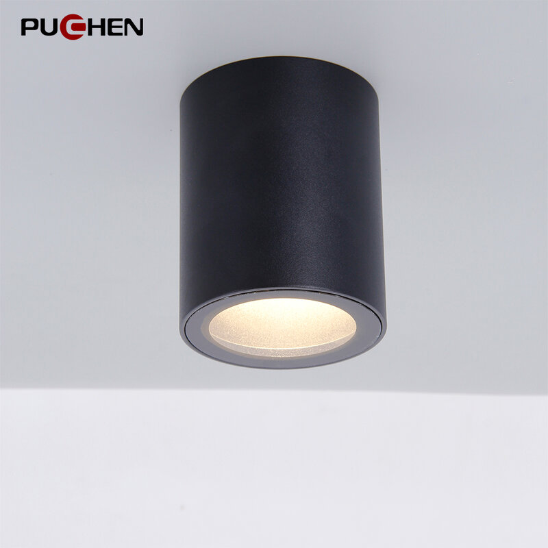 Puchen-Luz LED descendente impermeable IP65, luz de techo decorativa para el hogar, montada en superficie, al aire libre para baño, dormitorio, estudio
