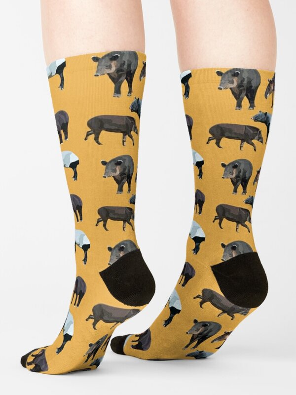 Носки T is для Tapir, крутые носки с мультяшным рисунком, женские и мужские
