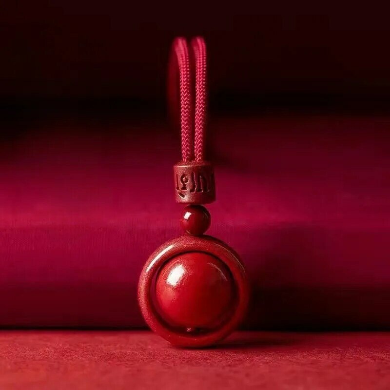 Фиолетовый золотой песок транспортировка подвеска шесть символов Настоящее слово ожерелье Vermilion песок подвеска