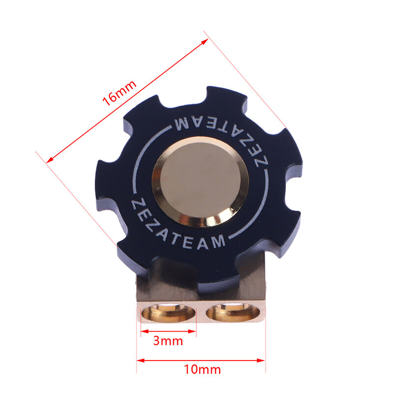 อุปกรณ์เปลี่ยนสไตล์ zezateam 1ชิ้นวัสดุทองเหลืองอลูมิเนียมสำหรับ sxk BB 60W/70W/กล่องเครื่องมือแท่งเหล็กแท่ง