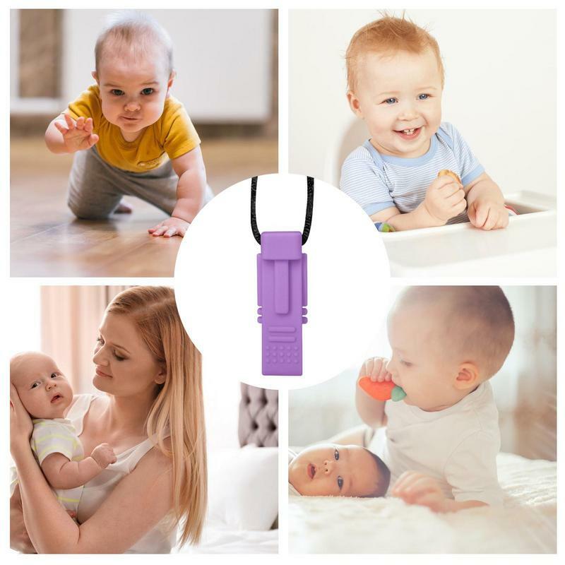 Mordedor de silicona suave y Flexible para niños y niñas, juguetes de dentición, mordedores para bebés