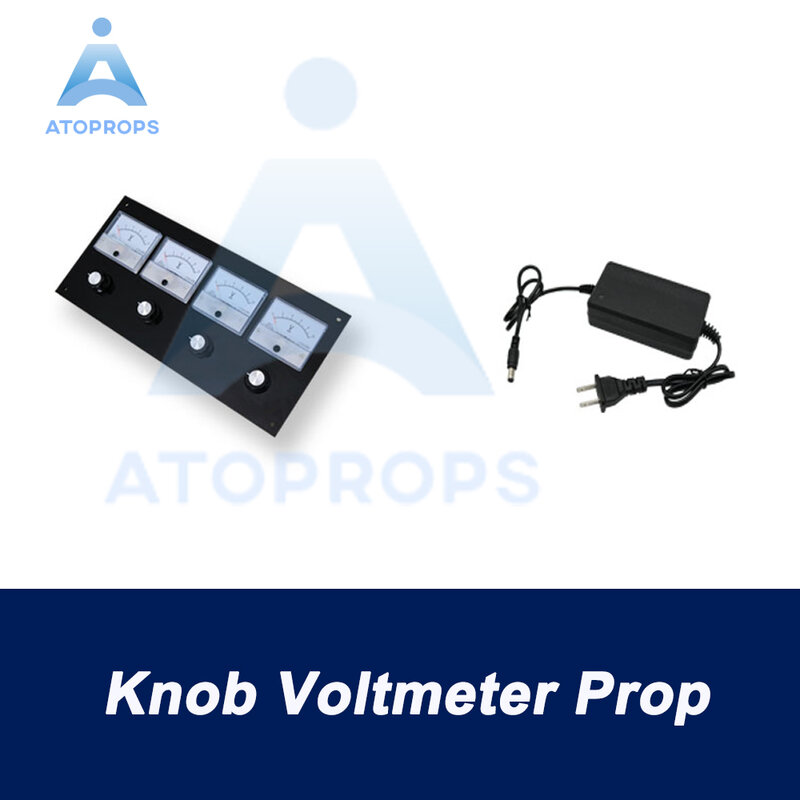 Escape zimmer spiele Knopf Voltmeter Prop Drehen alle knöpfe nach rechts position zu punkt richtige ziffern zu entsperren takagism ATOPROPS