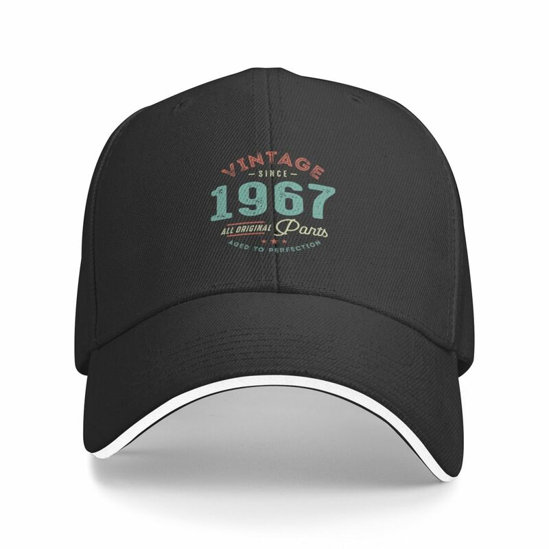 New Vintage Since 1967 Original Parts - 55th birthday Retro Classic Baseball Cap Sports Caps Wild Ball Hat Boy Child Hat Women's