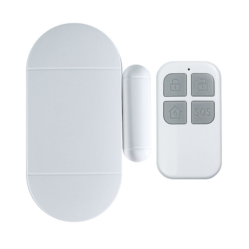 Alarm pintu magnetik, Alarm pintu dan jendela nirkabel multifungsi, fungsi Remote Control, perangkat Anti Maling, rumah tangga
