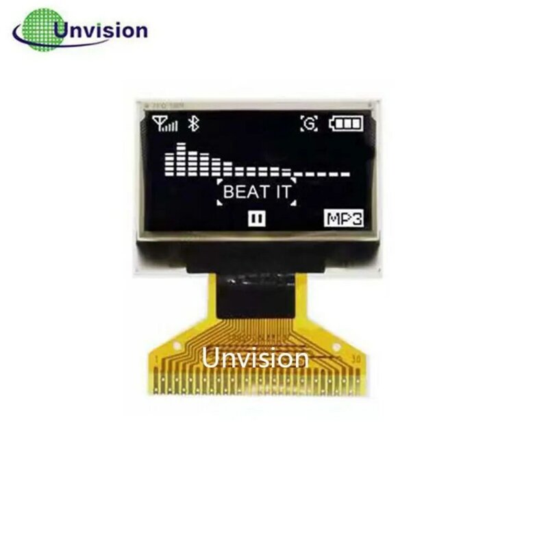 0,96 "ekran LCD inteligente 30-pinowy 128x64 płyta ekranu LCD pasywna matryca Arduino OLED moduł wyświetlacza LCD oksymetr