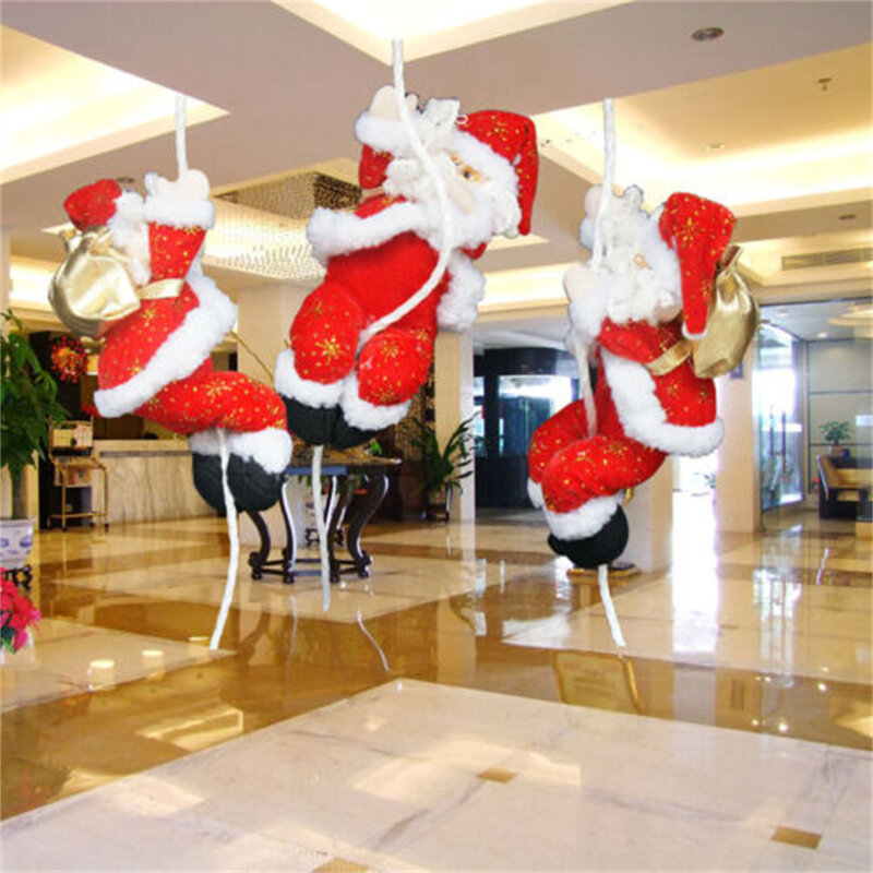 Рождественское украшение, подвеска в виде Санта-Клауса, веревки, куклы, подвески для дома, стены, окна, рождественской елки, подвески, новинка 2023, рождественские украшения