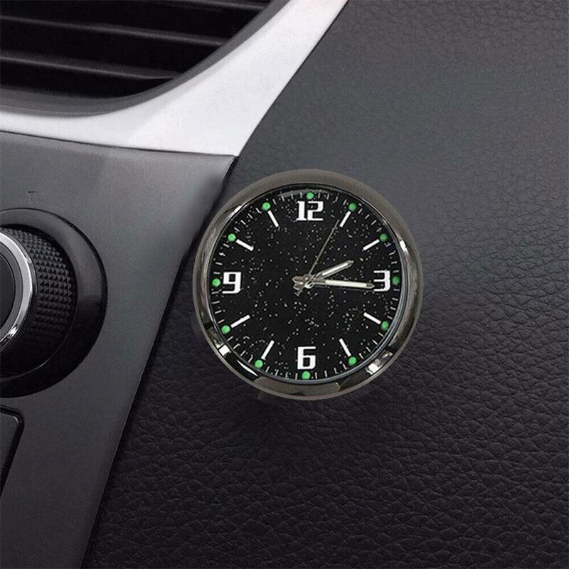 Luminous wskaźnik samochodowy zegar Mini samochód odpowietrznik zegar kwarcowy z klipsem wylot powietrza zegarek zegar do stylizacji wodoodporne akcesoria samochodowe