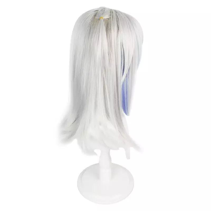Hololive Lolita 10 gaya virtual idol cos wig gradien Gawr Gura untuk wanita Natal Halloween kostum Cosplay pesta wig