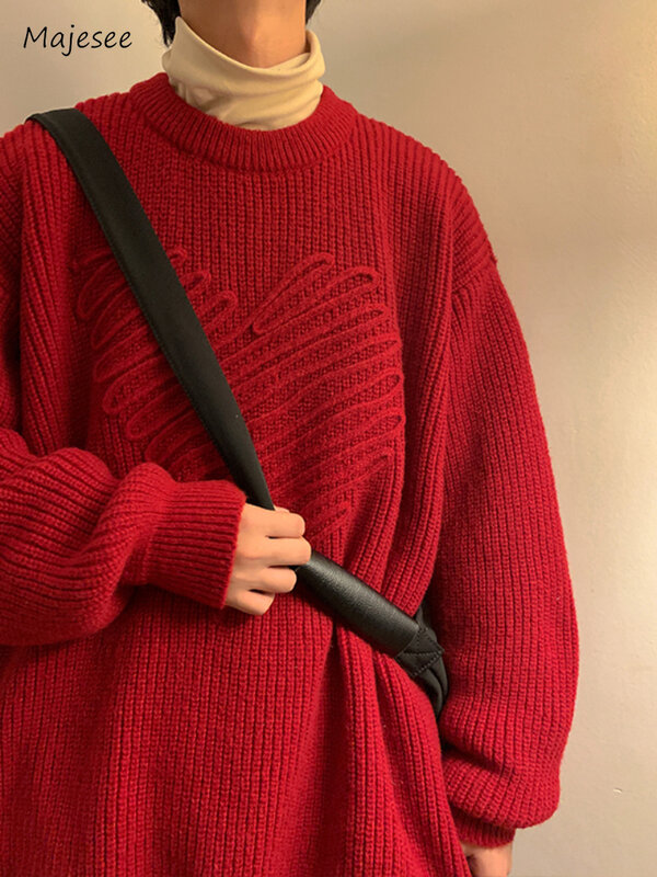 男性用長袖セーター,快適でリラックスできるパッチワークセーター,防風生地,シック,英国スタイル,冬
