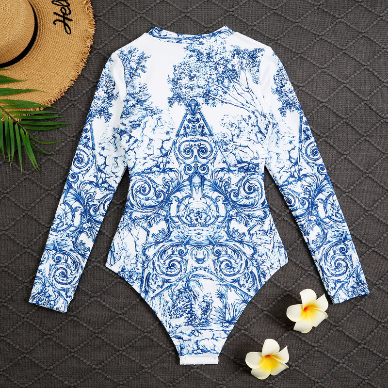 Ladies Autumn New Best-selling Long-sleeved Pullover Fashion Temperament Tight Street Girls Shorts Jumpsuit.