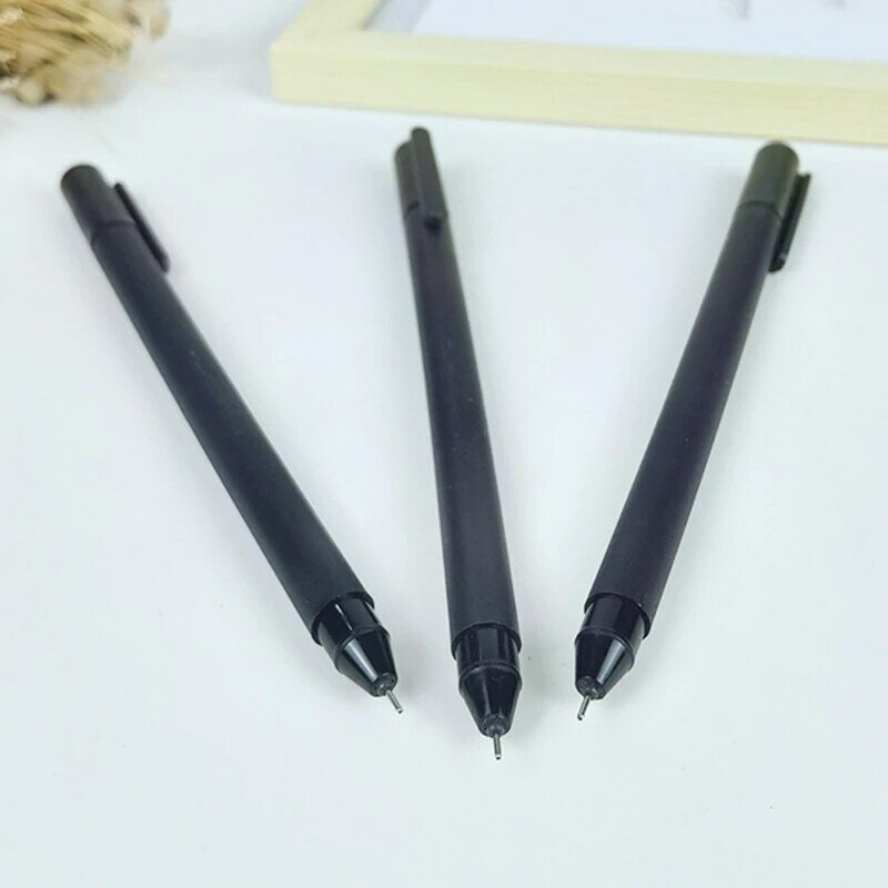 YYDS 10x0.5mm neutralny długopis biznesowy długopis do podpisu szybkoschnący długopis żelowym wkładem szkolne materiały dla