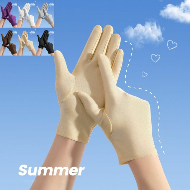 Sarung tangan pelayan wanita, sarung tangan mengemudi, kinerja peregangan untuk wanita musim panas