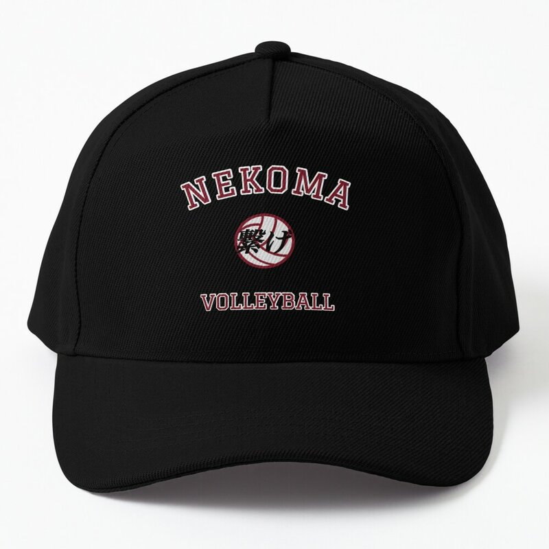 Nekoma 배구 야구 모자 자외선 차단제 |-F-| 새로운 모자 사용자 정의 모자 남성 모자 여성