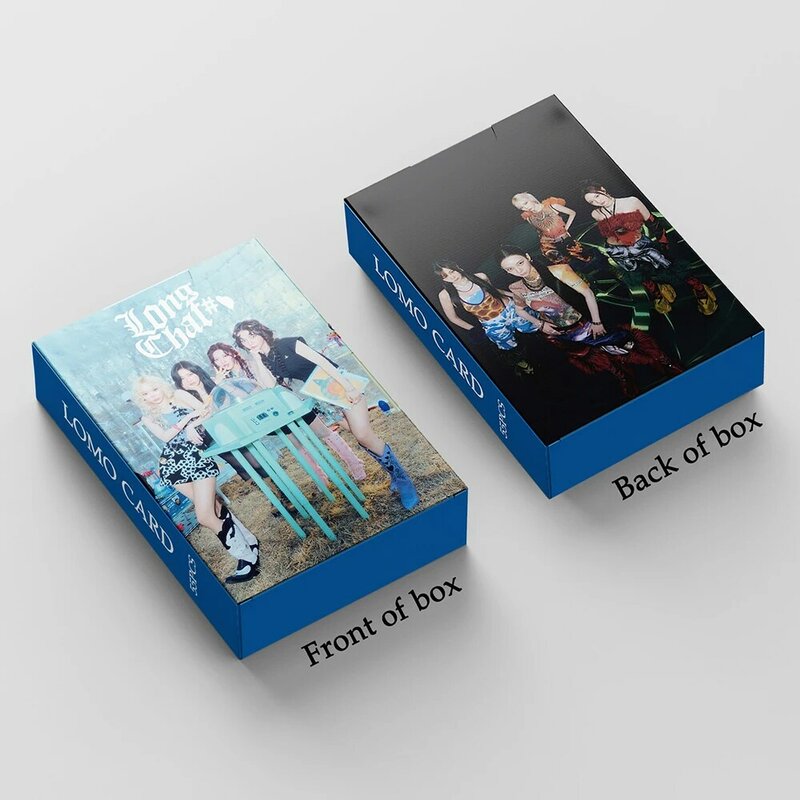 55pcs/set Kpop Lomo Cards New Album SAVAGE WINTER NINGNING Photocard Korean Fashion Cute Fans Gift