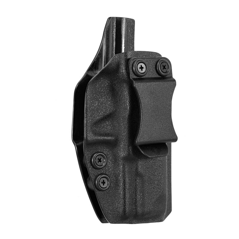 Kydex Dentro Cintura IWB coldre para Walther PDP Compact, cinto tático, Pants Oculto Carry, Ocultação Gun Case, 4 ", 9mm,. 40