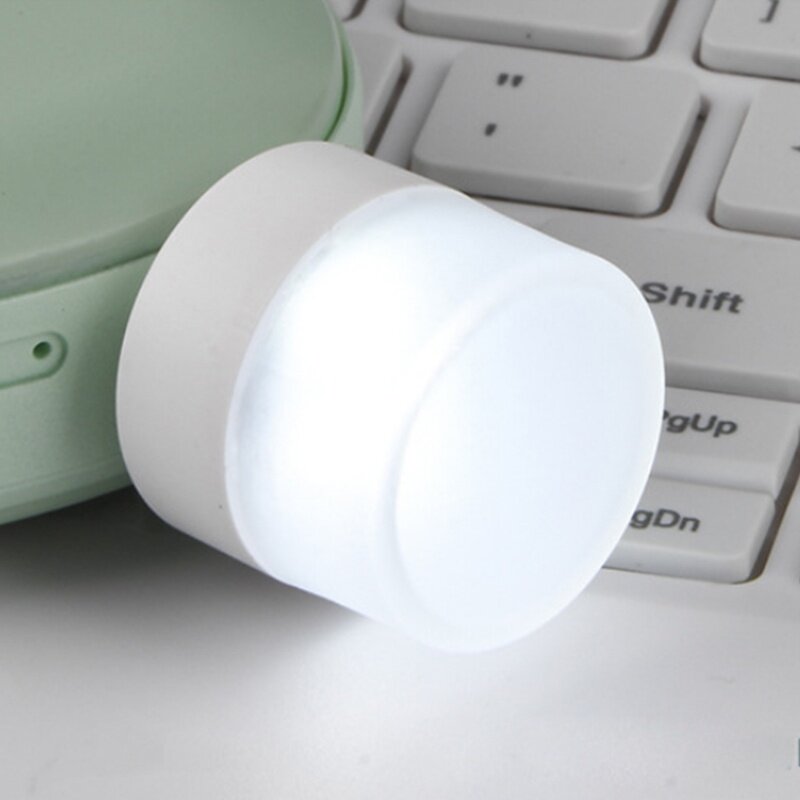 LED USB Eye Protection Luz De Leitura, Lâmpada De Leitura Do Computador, Mobile Power Carregamento Livro Lâmpadas, Luz Noturna